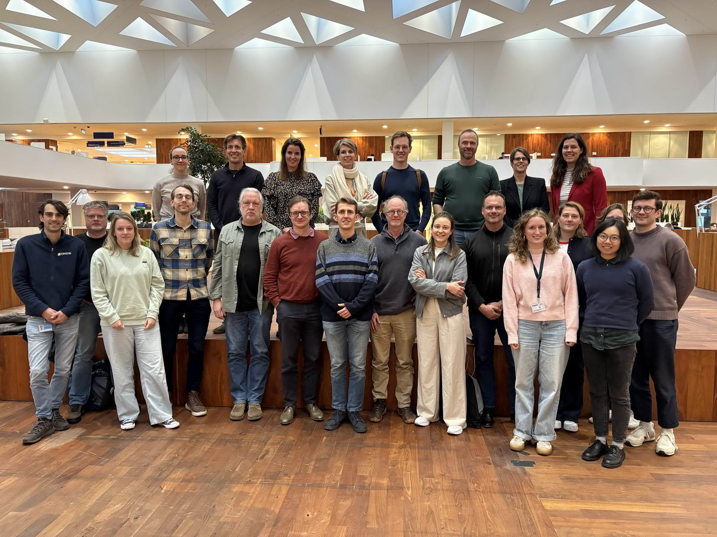 OHDSI NL community group photo at an event